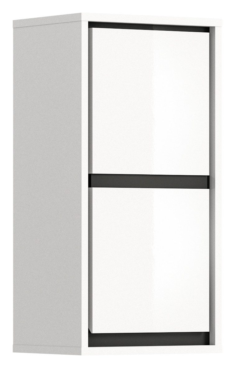 xonox.home Hängeschrank Weiß Hochglanz Softclose Melamin günstig online kaufen