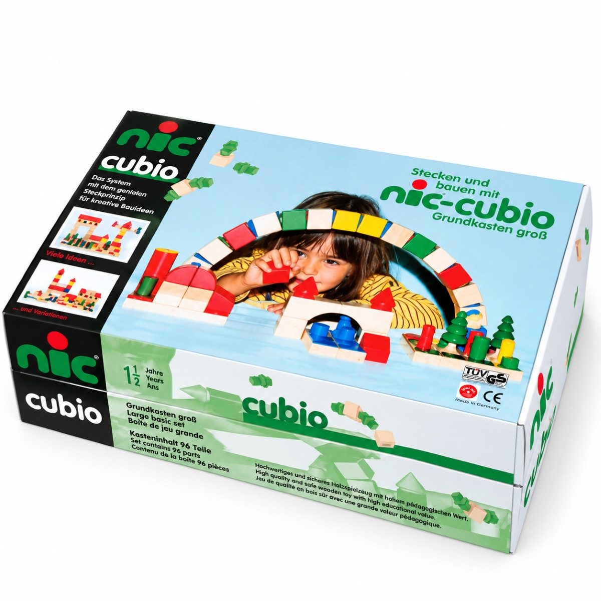 Nic nic cubio Grundkasten groß Holzbaukasten
