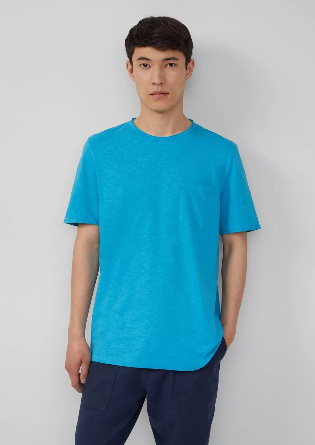 s.Oliver T-Shirt Basic mit Brusttasche