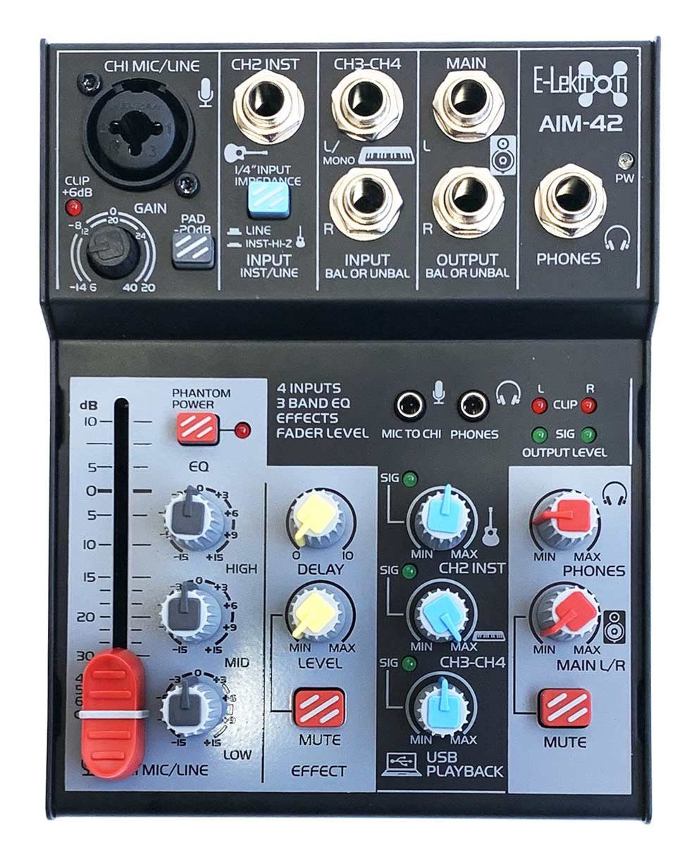 Mischpult AIM-42 USB-Interface