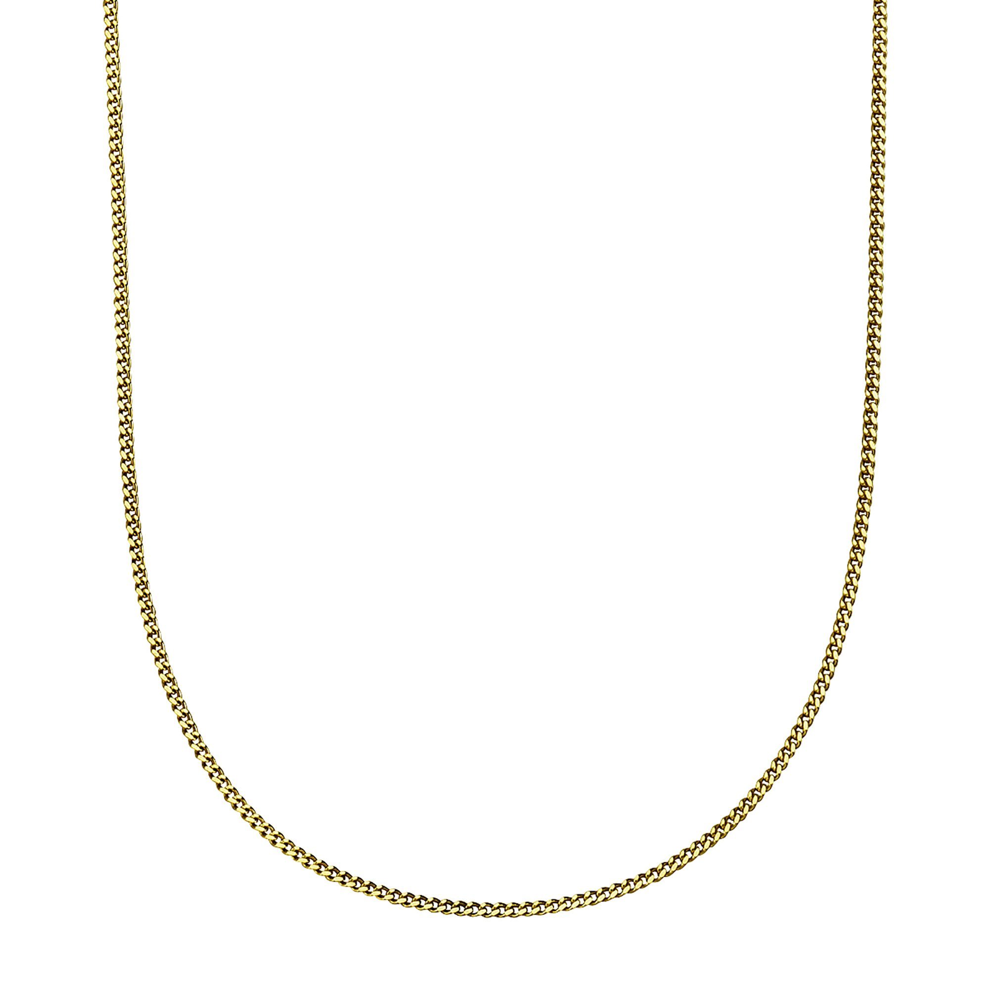 Fascination by Ellen K. Collierkettchen Gold 333 Panzerkette mit einer Länge von 38/36cm