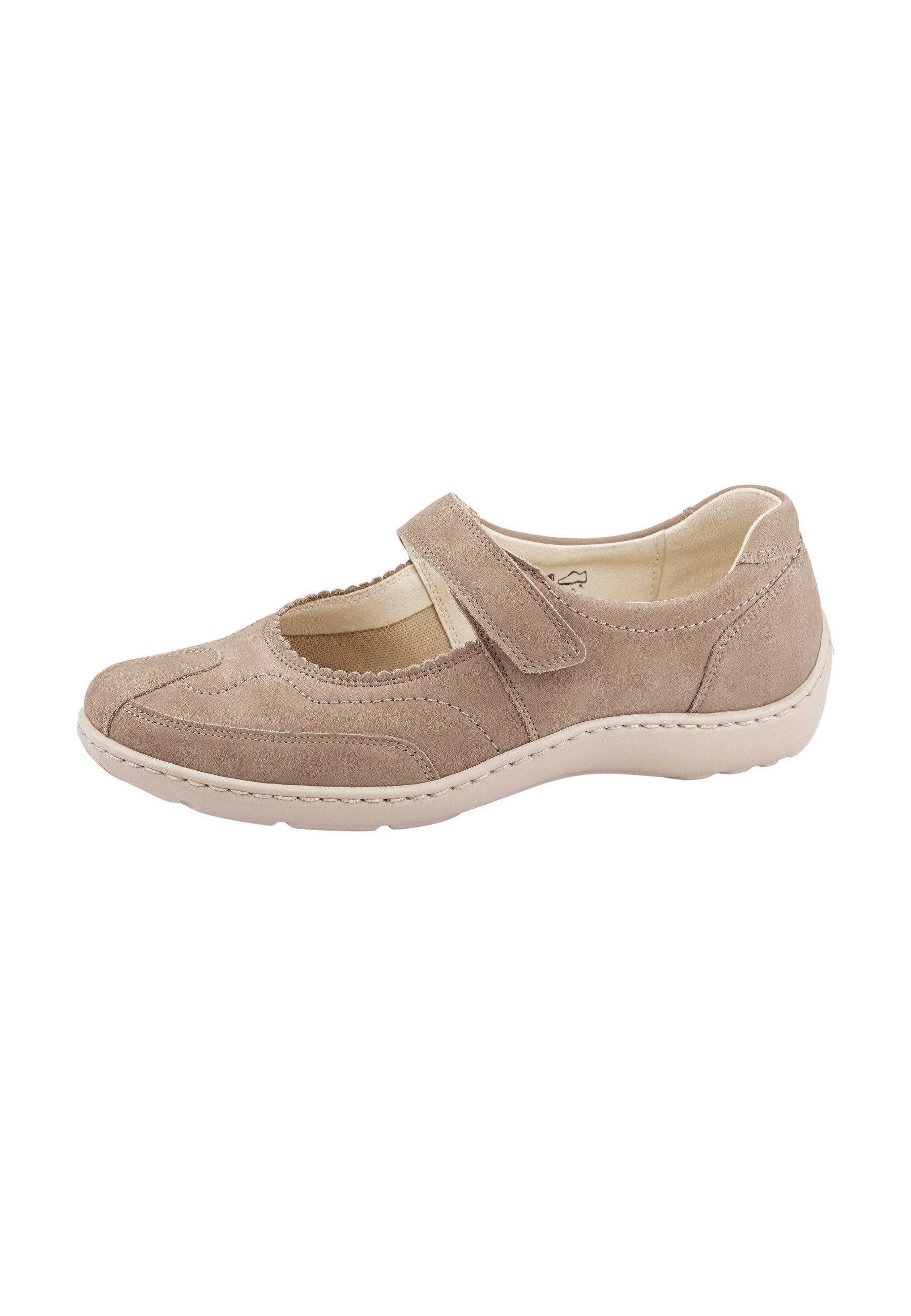Waldläufer HENNI Riemchenballerina Slipper, Bequemschuh, Klettschuh in komf günstig online kaufen