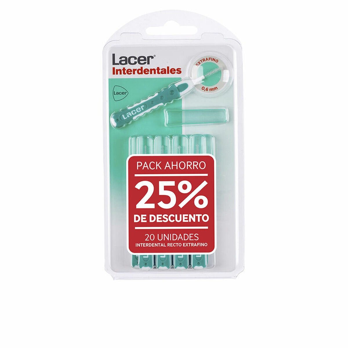 LACER Interdentalbürsten INTERDENTAL STRAIGHT extra fein