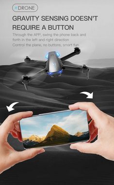ZREE Drohne mit Kamera 6K Faltbare-Quadcopter FPV RC Drohne (6K Ultra HD, 3D-Flips/Höhenhaltung/Gesten-Selfie/Wegpunktflug, Drohnen mit 360°-Hindernisvermeidungsfunktion)