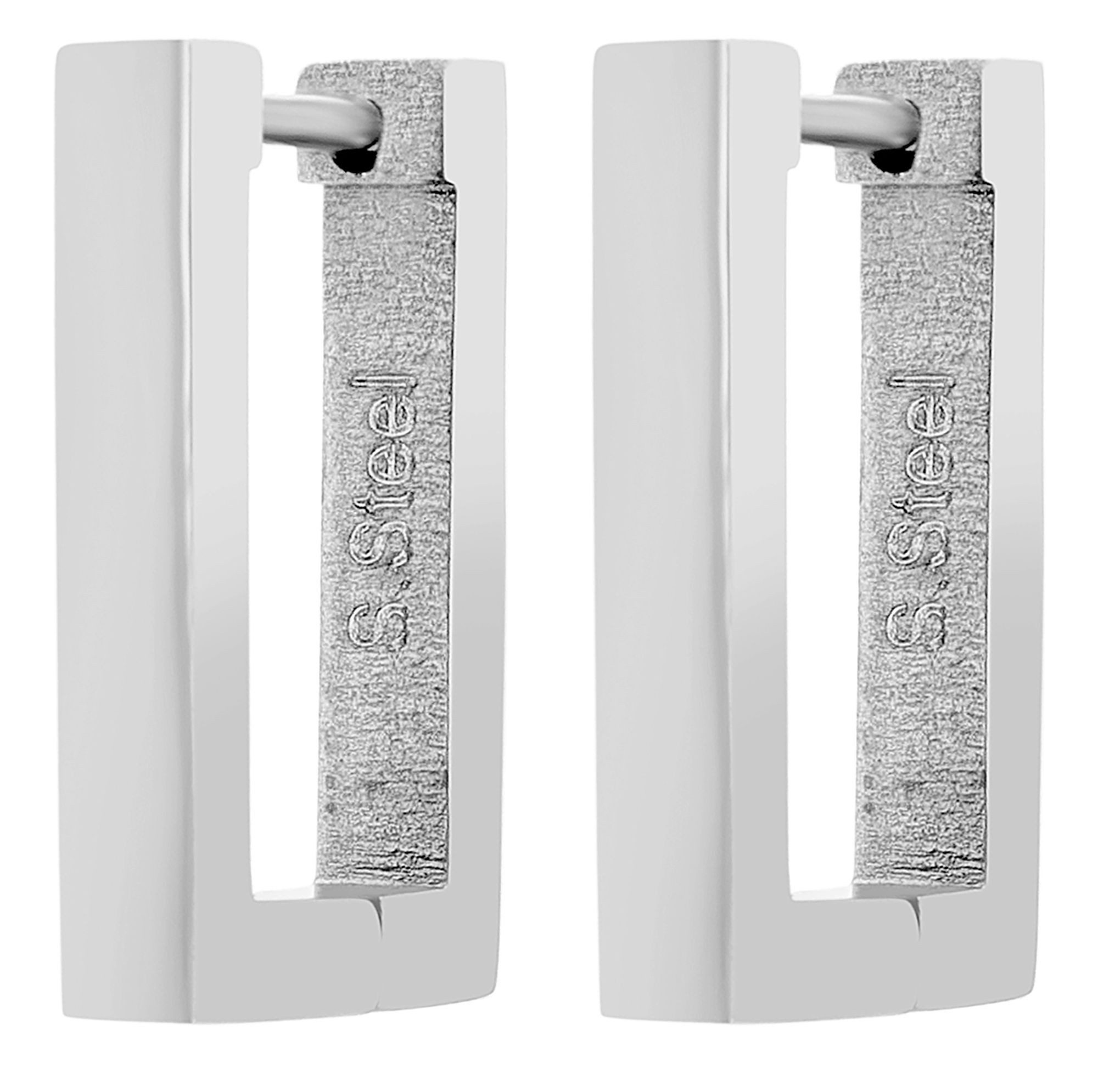 AKZENT Ohrring-Set Kian Creolen Ohrringe Edelstahl silber Damen wasserfest günstig online kaufen