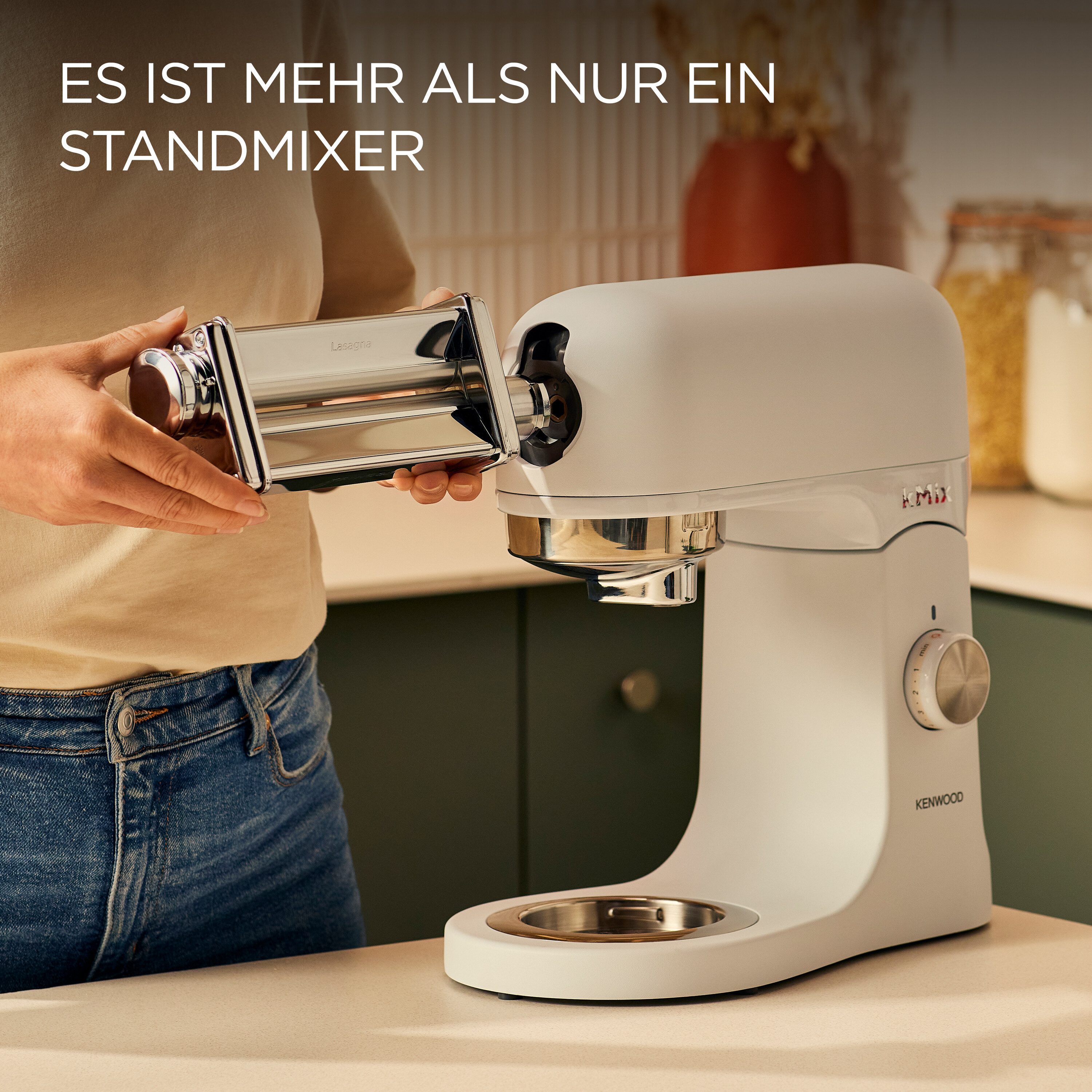 KENWOOD Küchenmaschine KMX751AWH, 1000 W, 5 l Schüssel