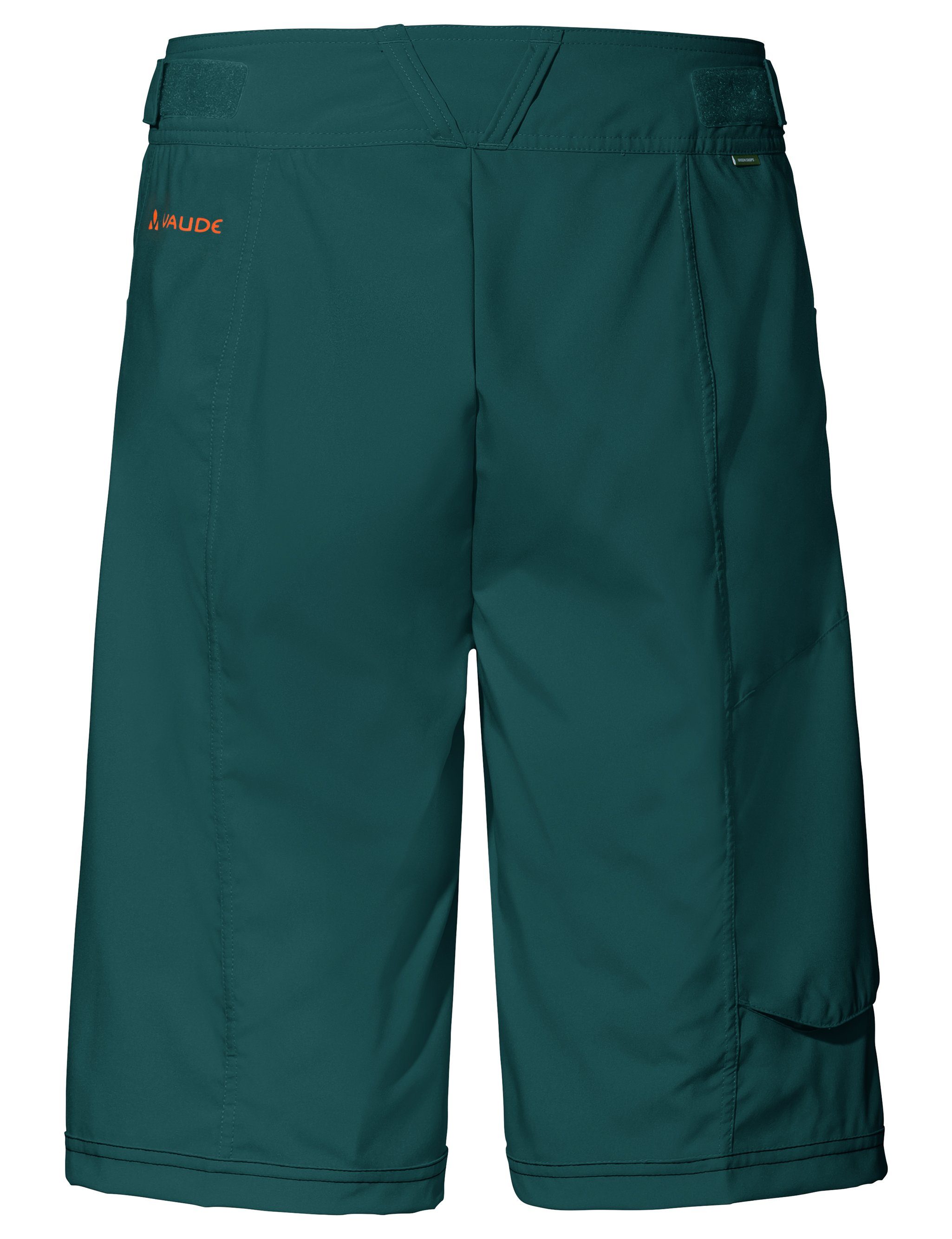 VAUDE Funktionshose Men's Ledro Shorts Grüner mallard (1-tlg) green Knopf