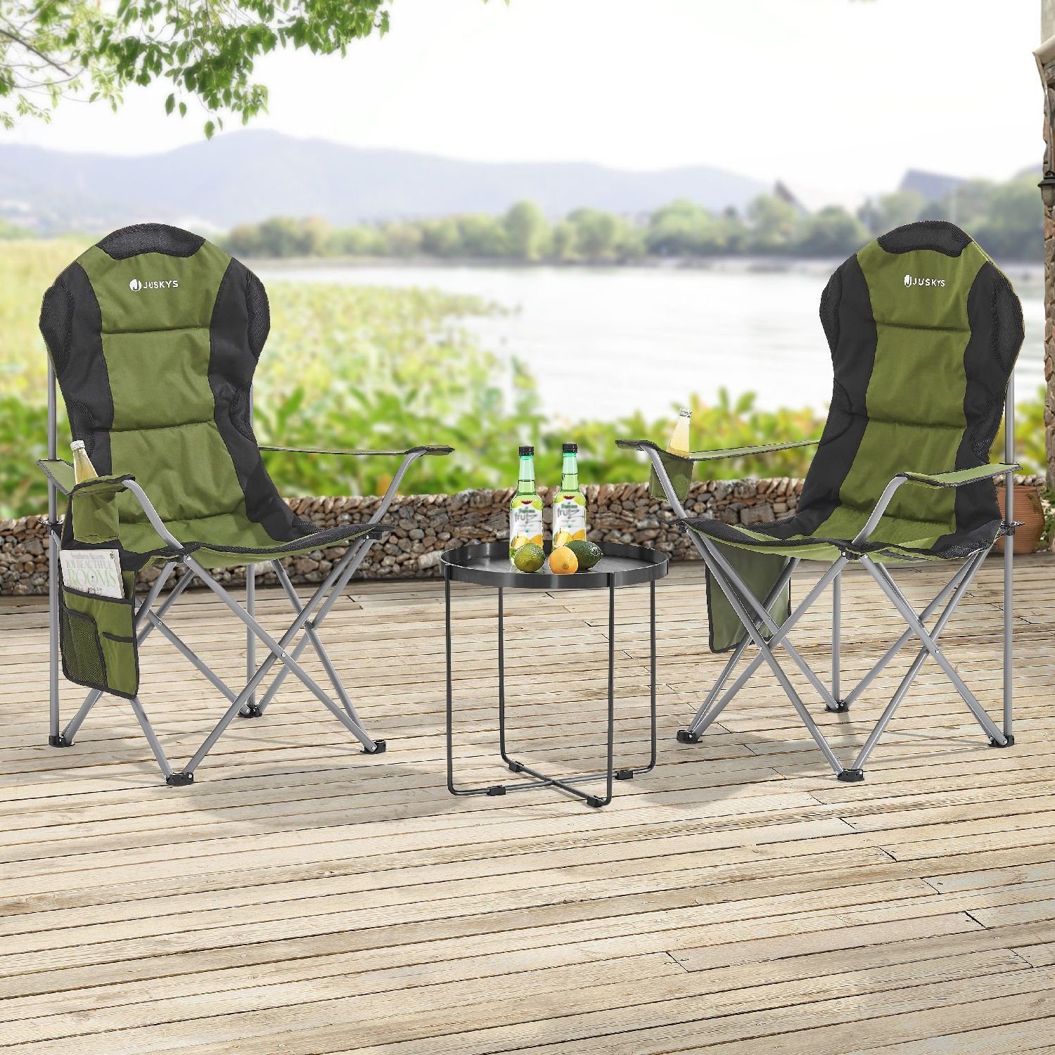 Juskys Campingstuhl Lido, leicht und stabil, günstig online kaufen