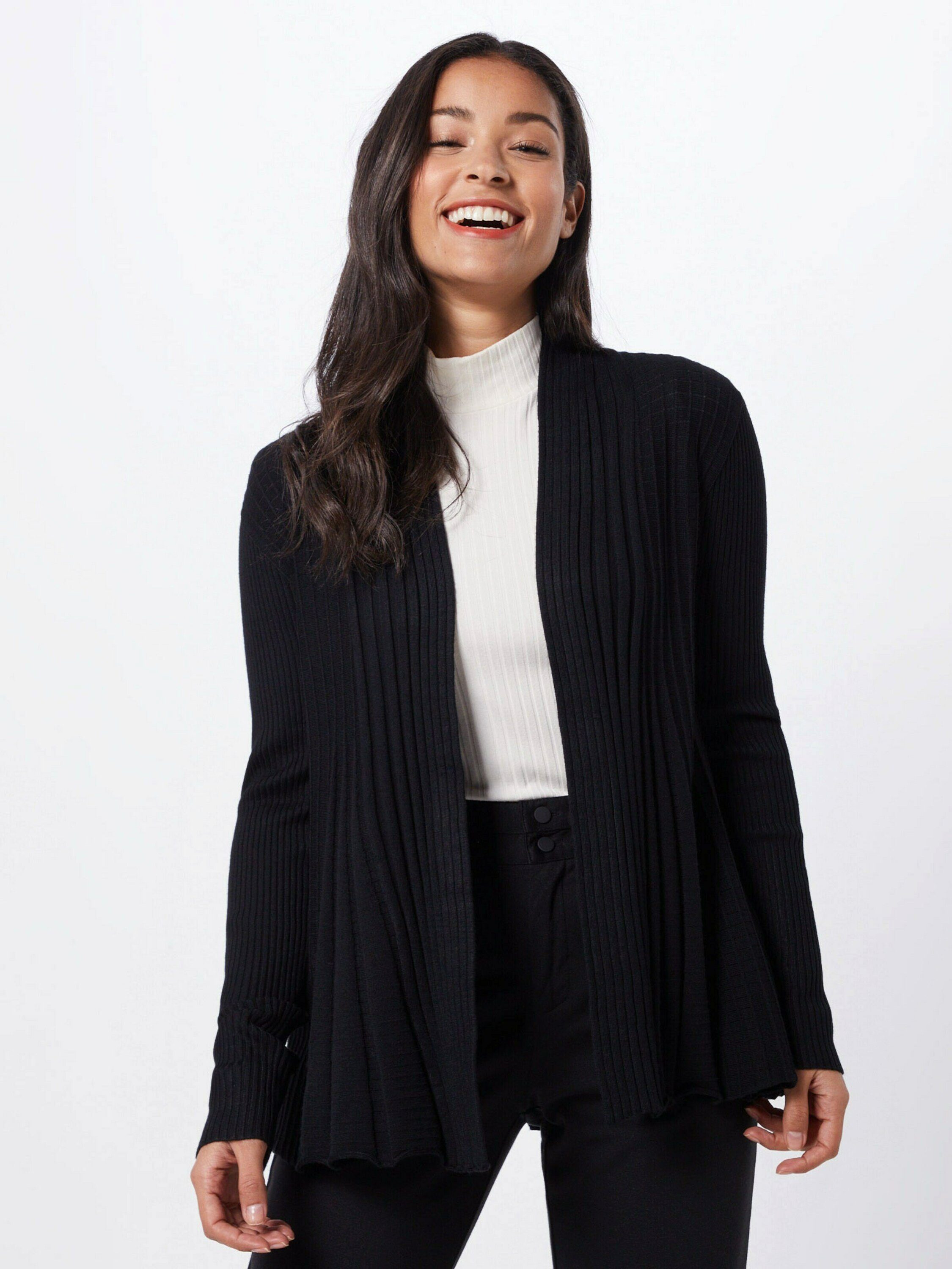 FREEQUENT Strickjacke CLAUDISSE (1-tlg) Plain/ohne Details günstig online kaufen