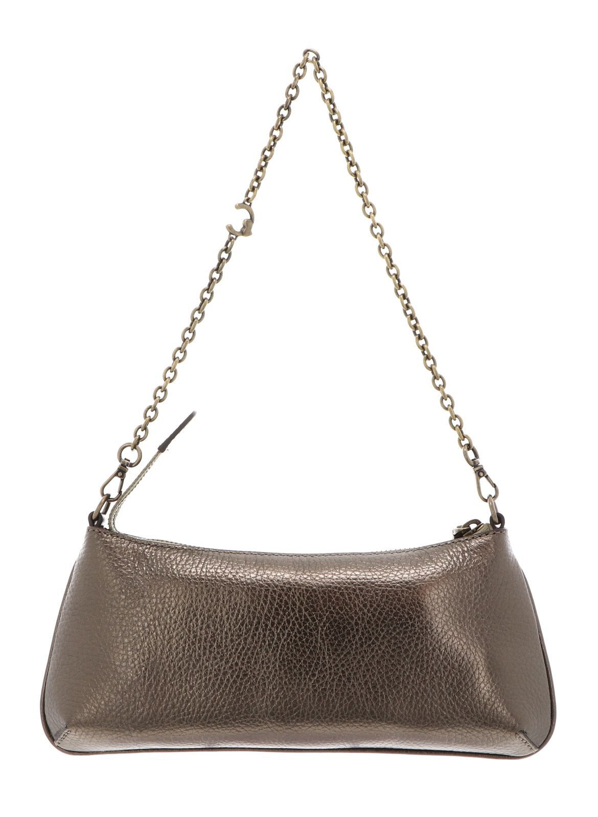 COCCINELLE Umhängetasche Chain Mini Bag Grained Leather, aus echtem Rindsleder