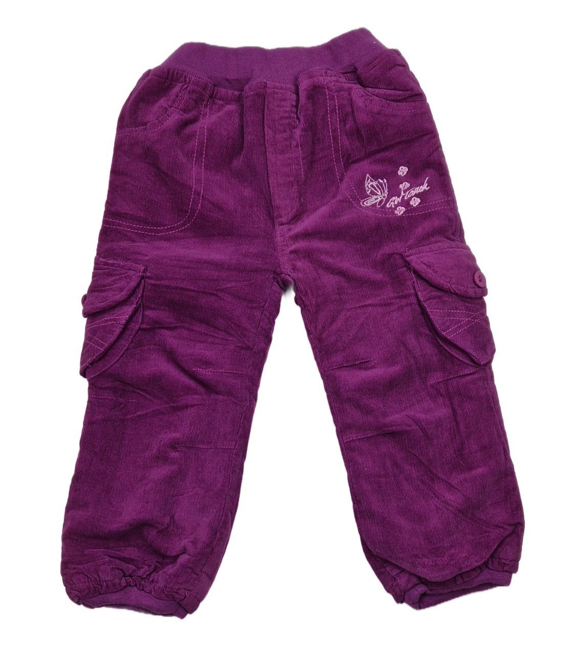 Girls Fashion Thermohose Mädchen Thermohose, gefütterte Cordhose, MT10