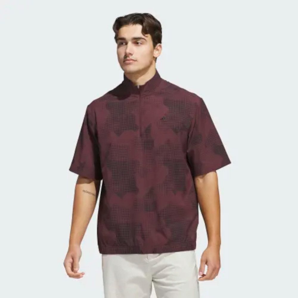 adidas Sportswear Windbreaker Adidas Windshirt GO-TO DWR SS HZ Bordeaux Herren