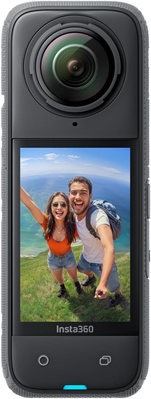 Insta360 Insta360 X4 – wasserdichte 8K 360°-Action-Cam, 4K Weitwinkelvideos Action Cam (8K, WLAN (Wi-Fi), Bluetooth)