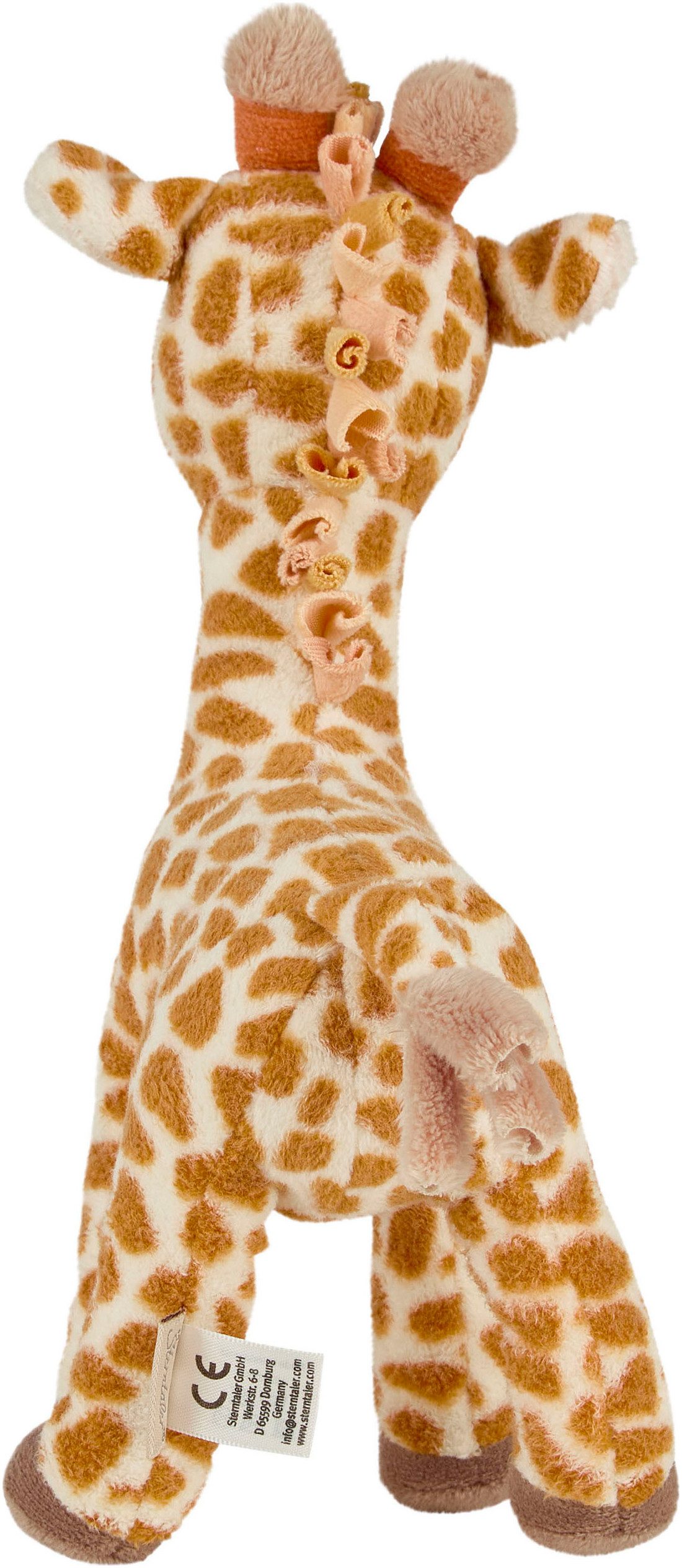 Sterntaler® Kuscheltier Giraffe Kaya M, mit Rassel
