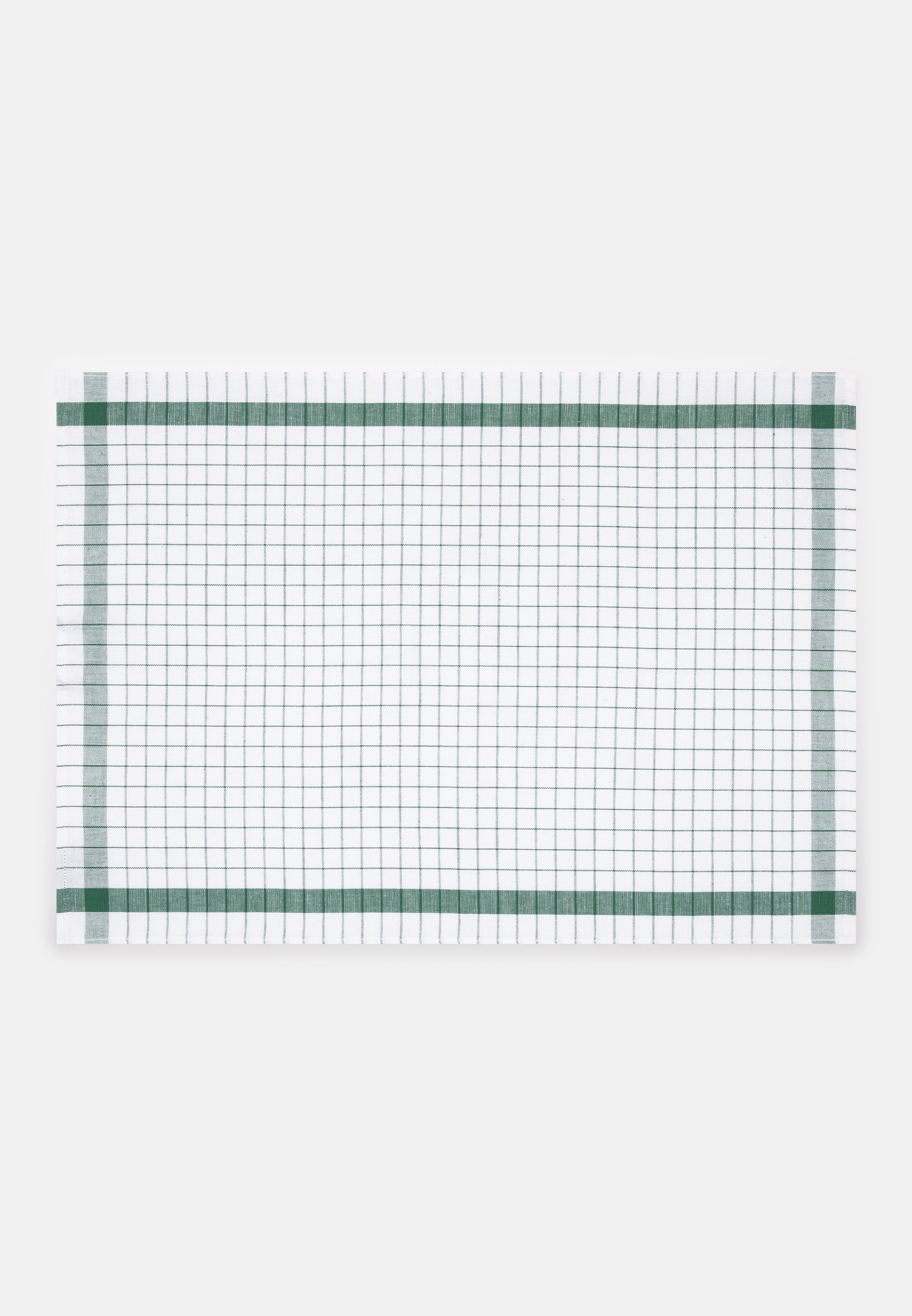 Strapazierfähig ROSS 70cm), Geschirrtuch Grün - Set - 5-tlg., - (50 (Spar-Set, Karo, Geschirrtuch 5 X - Baumwolle Halbleinen Geschirrtuch im X Exclusiv 5 X