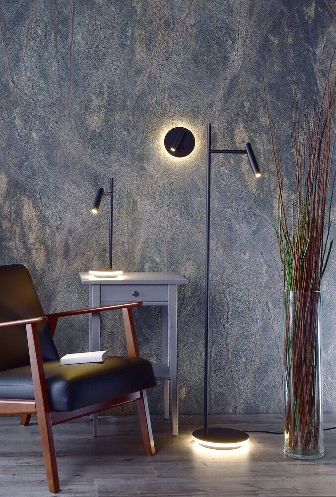 Deko-Light LED Leselampe Aluminium, schwarz, 2W, günstig online kaufen