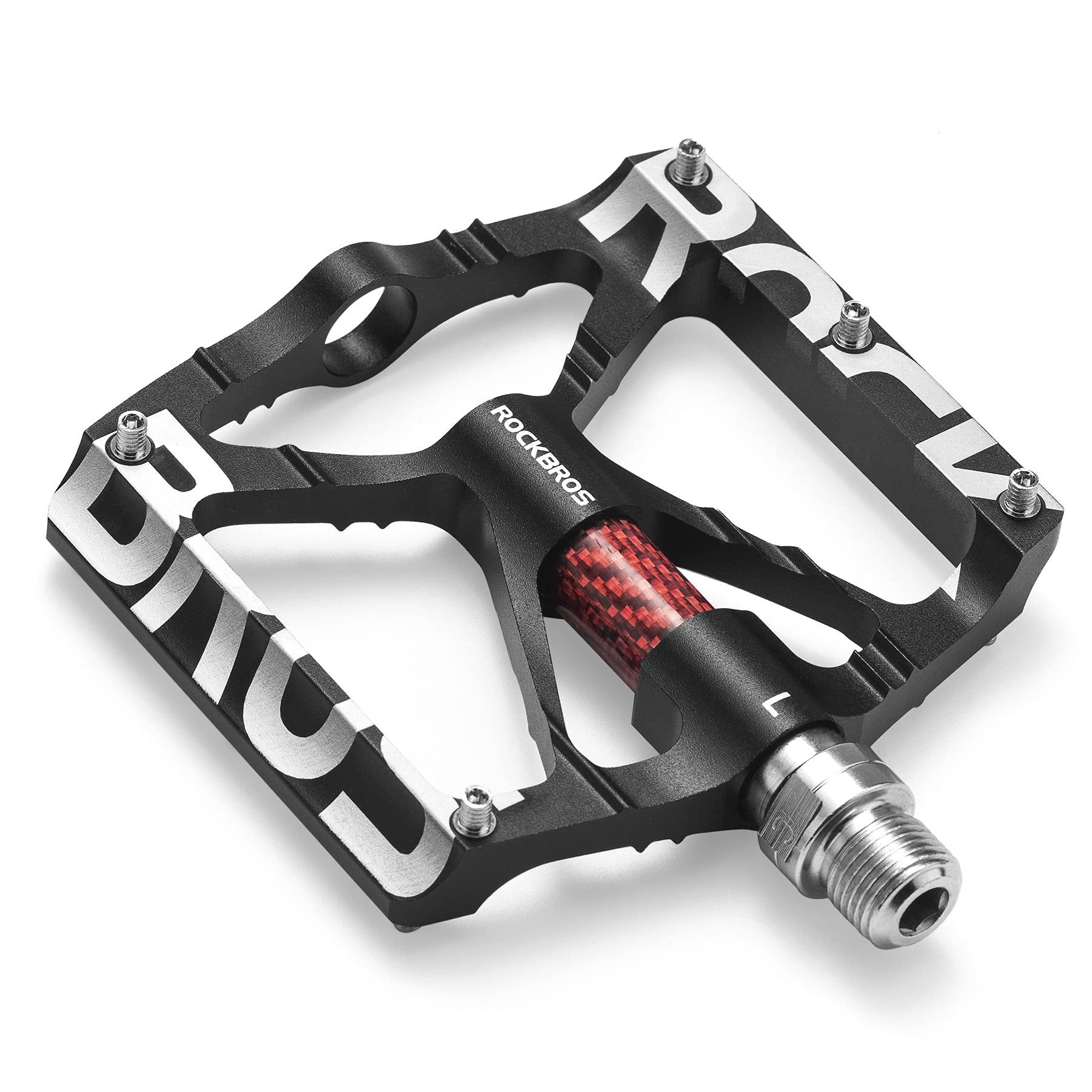 ROCKBROS Fahrradpedale 9/16" Aluminiumlegierung MTB Педали Mit Abgedichtete Lager (1-tlg)