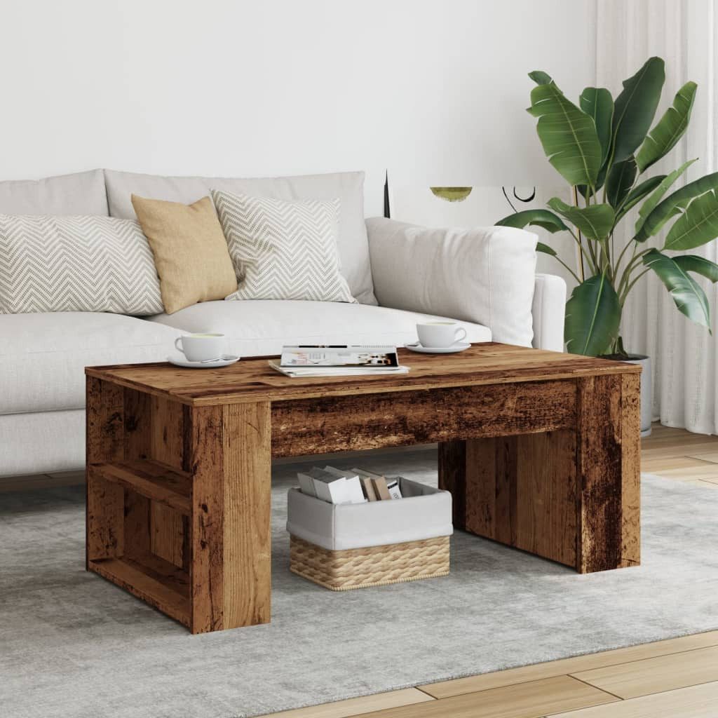 vidaXL Couchtisch Couchtisch Altholz-Optik 102x55x42 cm günstig online kaufen