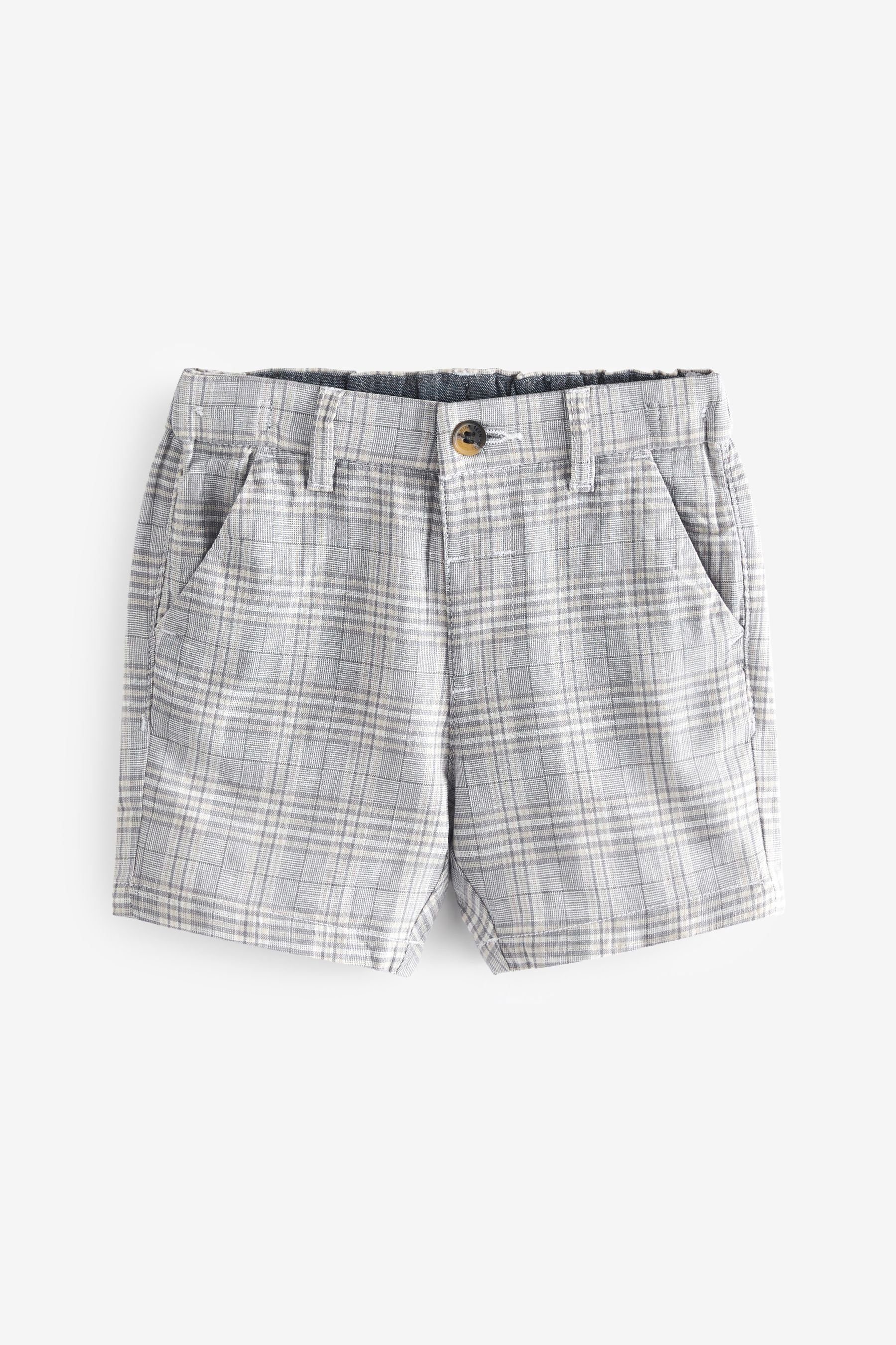 Next Chinoshorts Chino-Shorts (1-tlg) Grey Check | Chinoshorts
