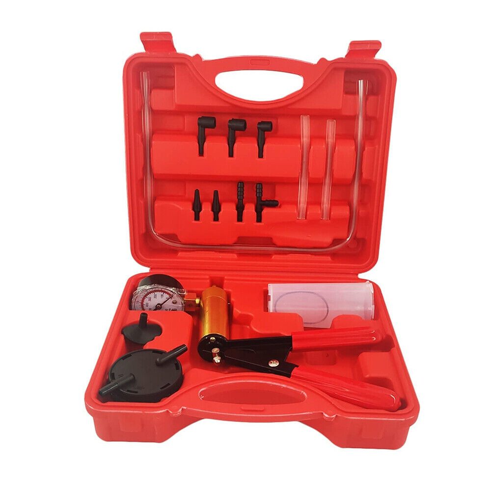 Reparatur-Set KFZ Vakuumpumpe Set Bremsenentlüfter Unterdruckpumpe Druckprüfer