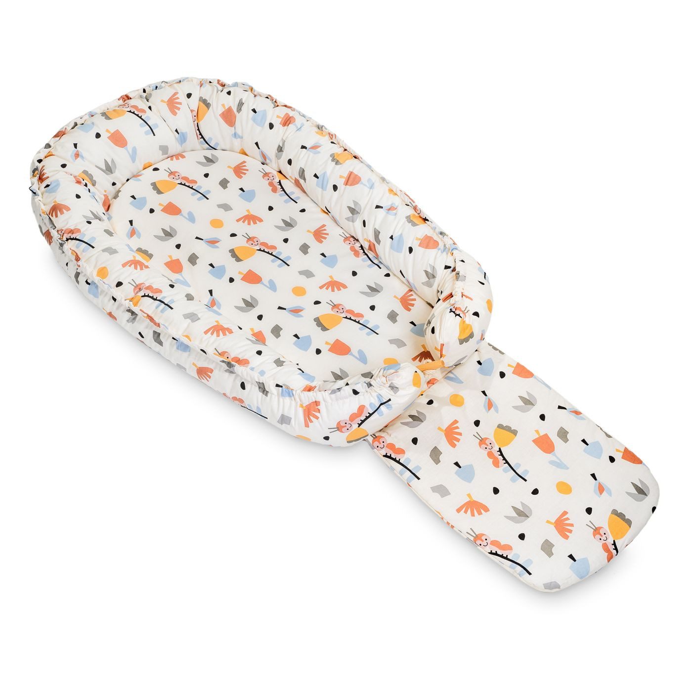 Julius Zöllner Kuschelnest Crazy Flowers Kuschelnest NIDO "Max", (1-tlg), Babynestchen