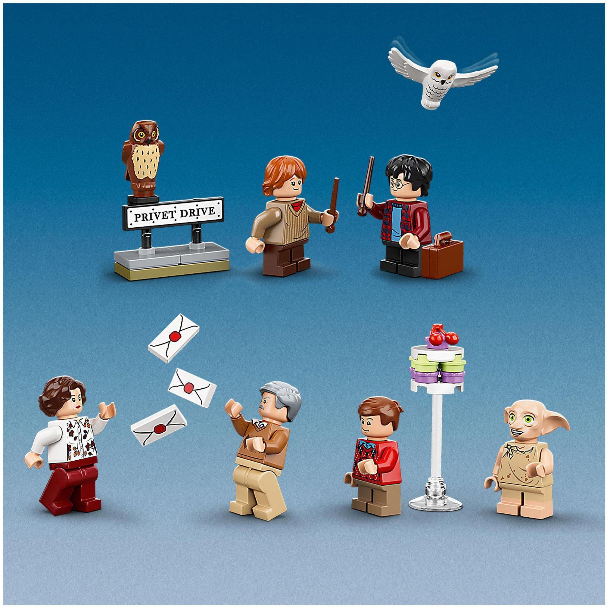 Made in LEGO® (797 Konstruktionsspielsteine LEGO® Ligusterweg Potter™, Harry (75968), St), 4 Europe