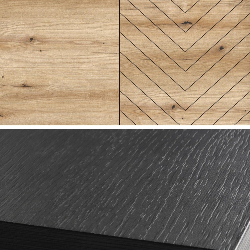 Lomadox Wohnzimmer-Set DALE-160, (Mega-Spar-Set, 5-St., 5-tlg), günstig online kaufen