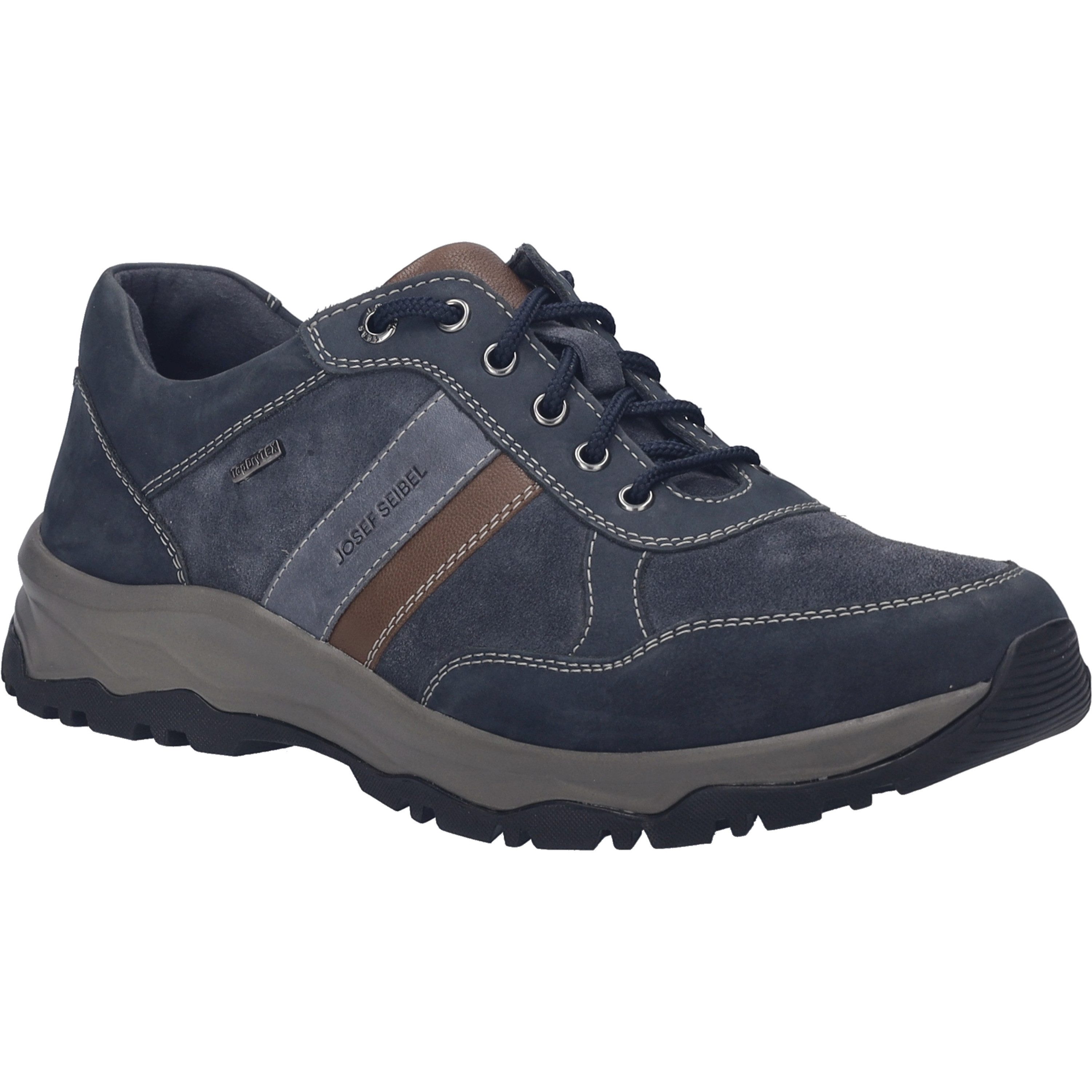 Josef Seibel Leroy 56, blau Schnürschuh günstig online kaufen