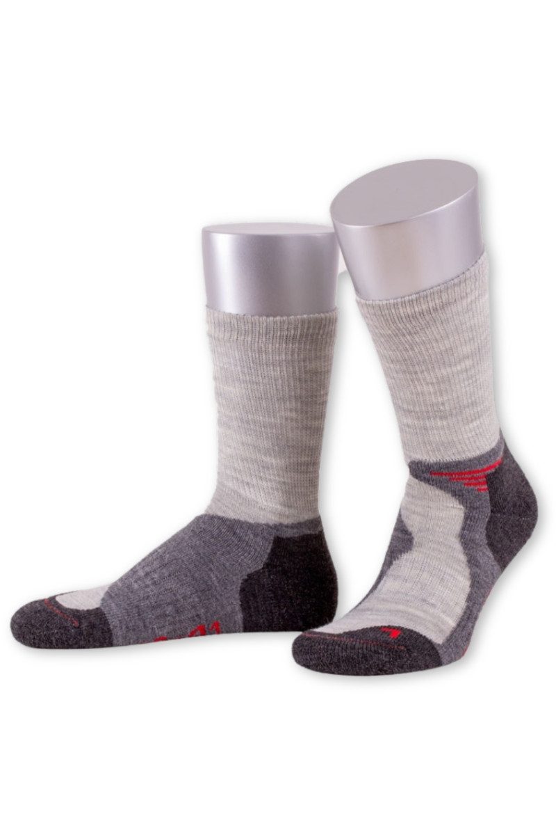 Wandersocken Wandersocken - OUTDOOR II - gelb, hellgrau, jeansblau