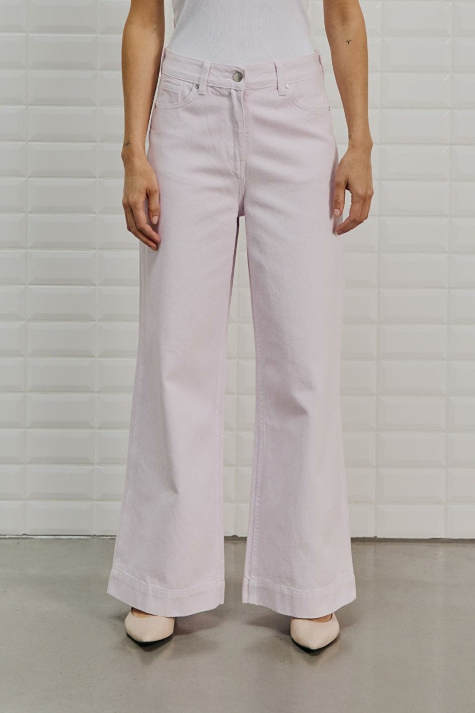 WithBlack Weite Jeans