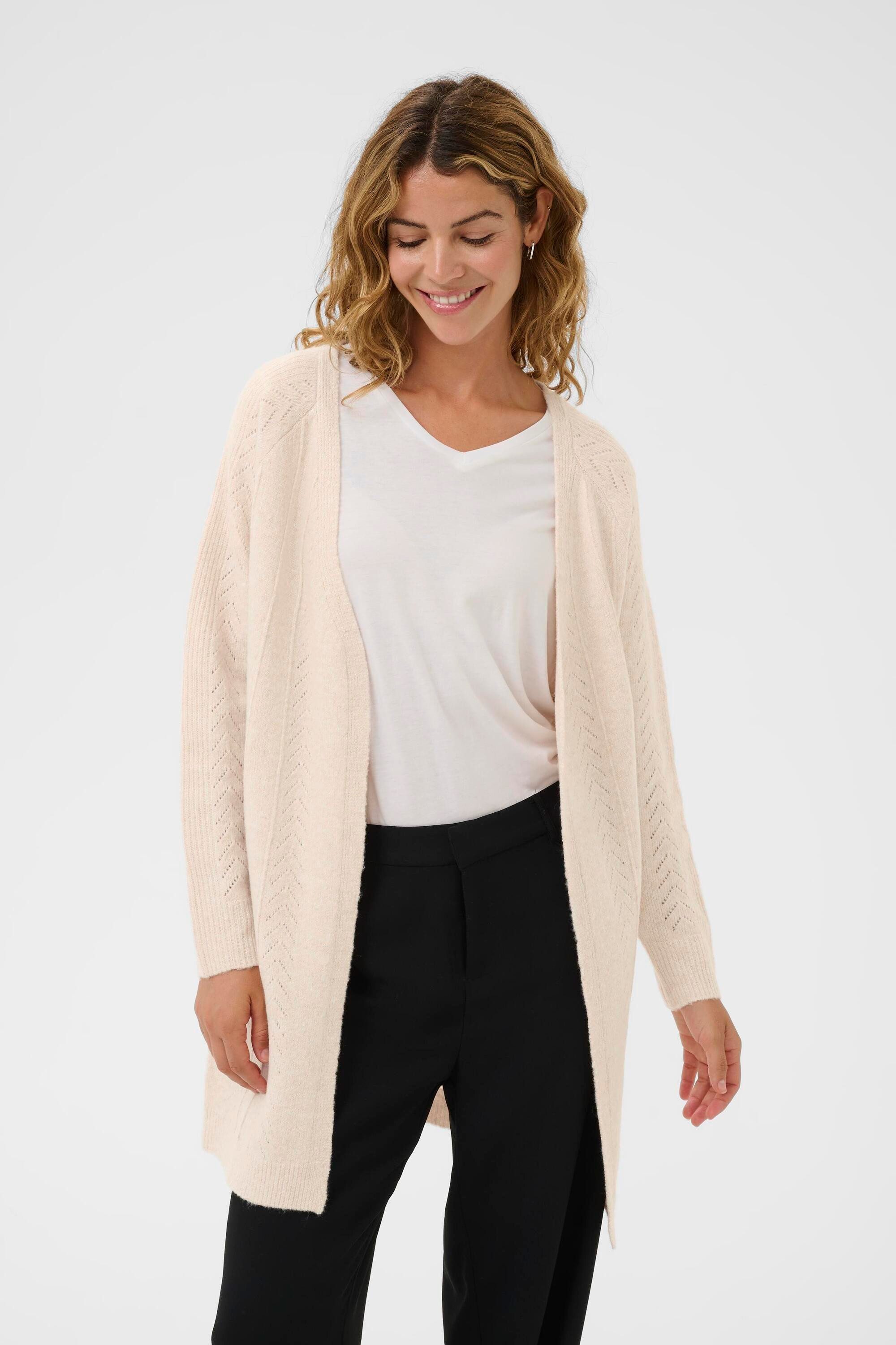 Cream Cardigan Strickjacke CRHoliday