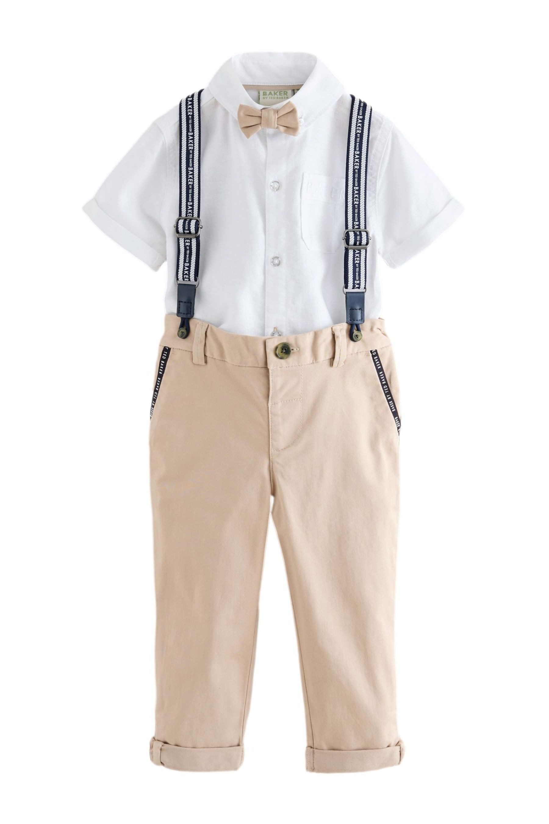 Baker by Ted Baker Hemd & Hose Baker by Ted Baker Hemd, Hose und Hosenträger (3-tlg)