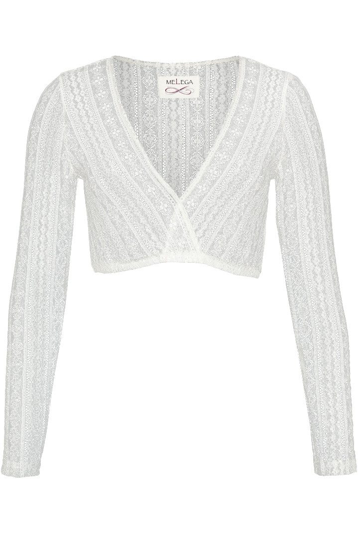 Dirndlbluse Dirndlbluse - VENA - creme, weiß