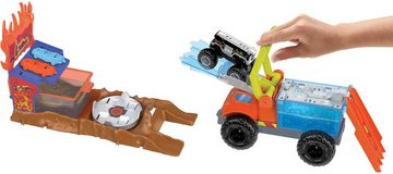 Hot Wheels Spielzeug-Monstertruck Arena Smashers Color Shifters 5 Alarm Rescue