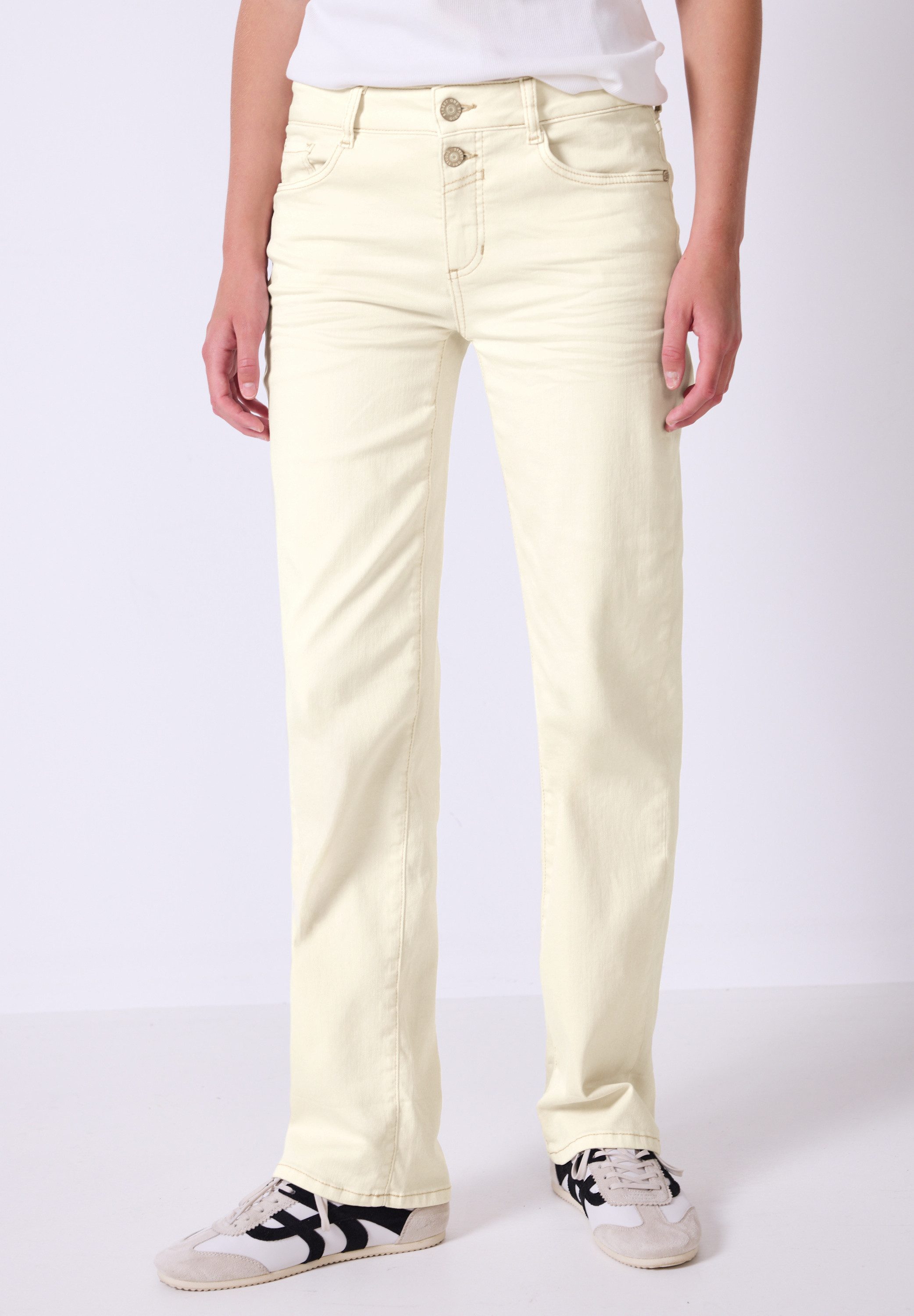 STREET ONE STUDIO Comfort-fit-Jeans Middle Waist