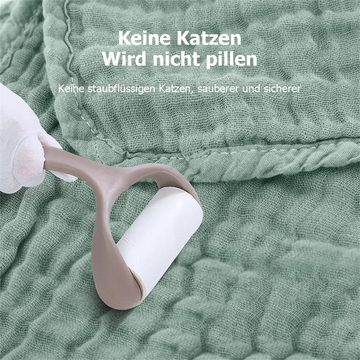 RefinedFlare Handtücher 8 Stück Musselin-Spucktücher, Babywaschlappen – saugfähig und weich