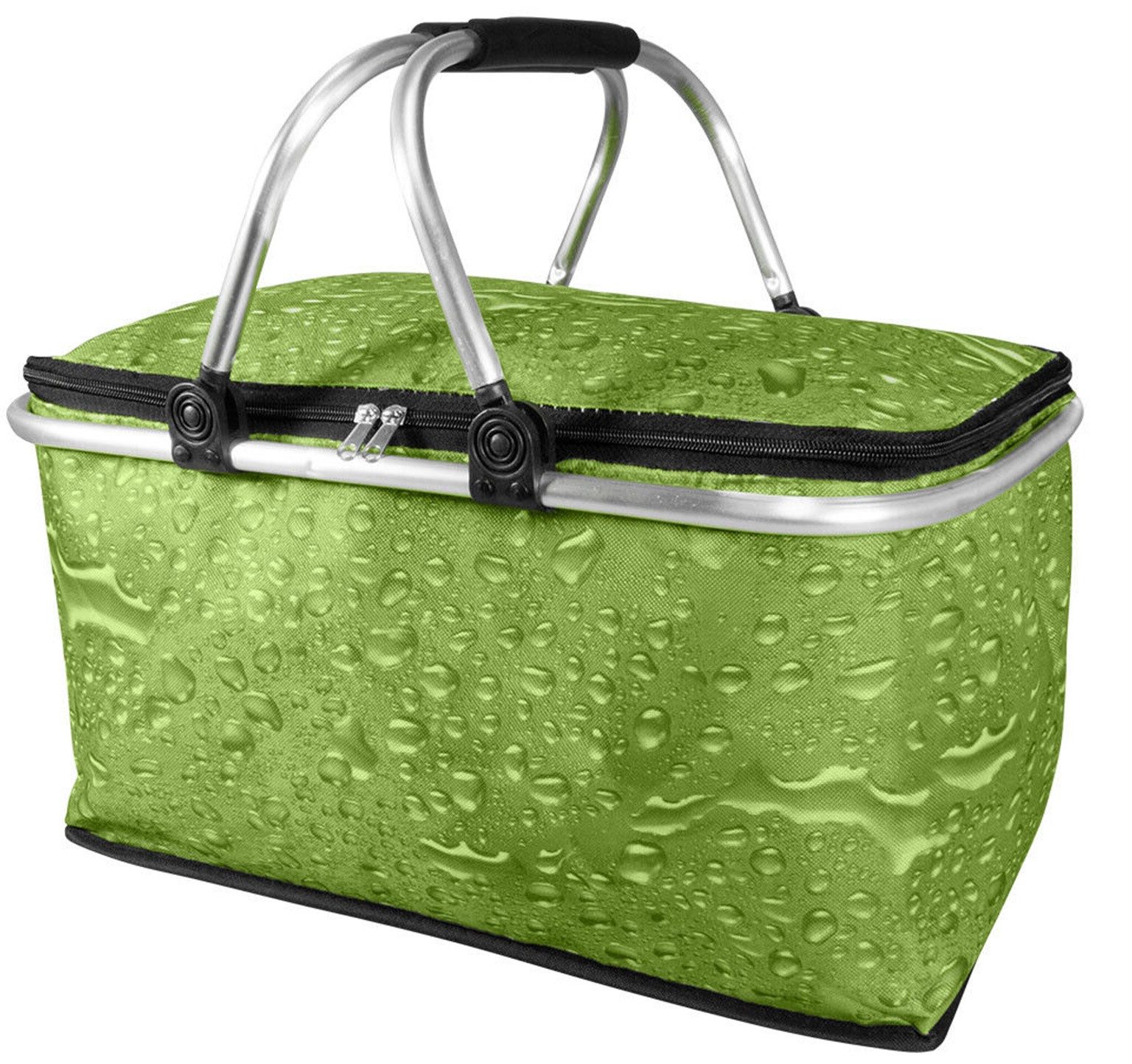 Ebaxx Einkaufskorb Alu Thermo Korb Klapp Kühltasche faltbar Picknick Campin günstig online kaufen