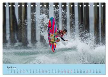 CALVENDO Wandkalender Nazare (Tischkalender 2025 DIN A5 quer), CALVENDO Monatskalender