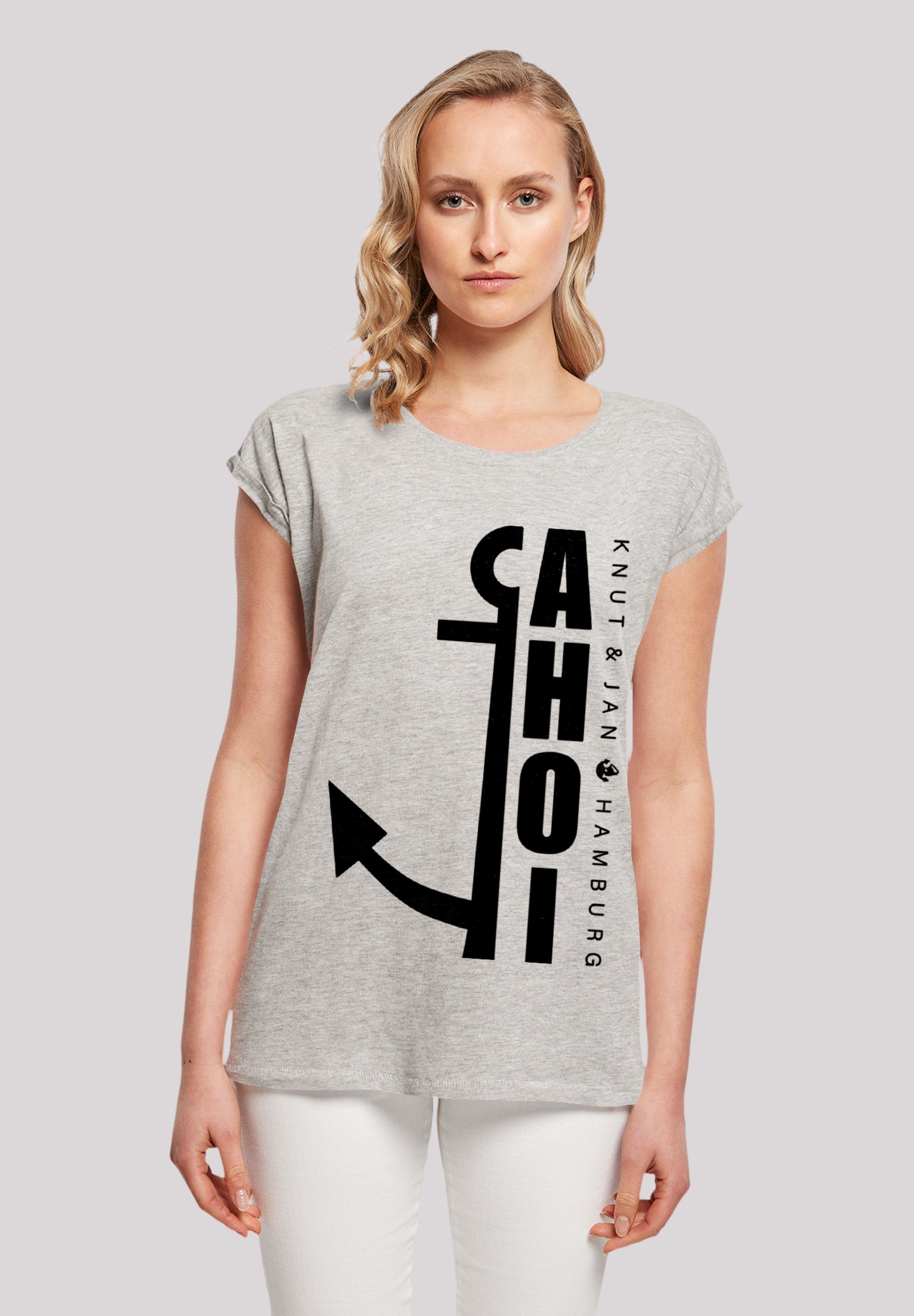 F4NT4STIC T-Shirt "Ahoi Anker Knut & Jan Hamburg", Print günstig online kaufen