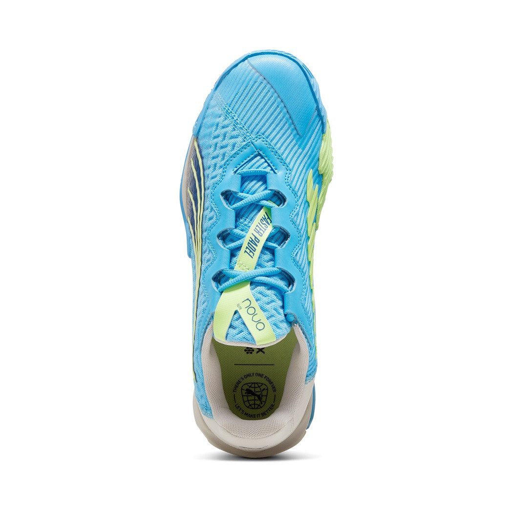 PUMA Nova Elite Allcourt blau/grau Herren Tennisschuh – Bild 4 von 5