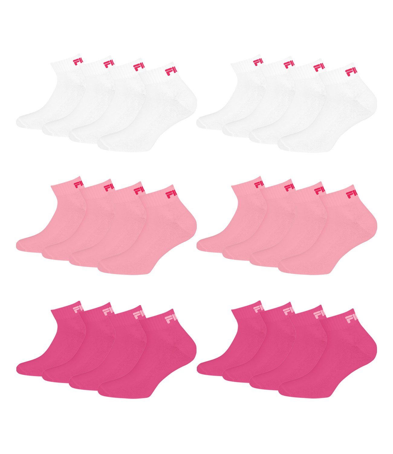 Fila Sportsocken Quarter Socken (12-Paar) mit günstig online kaufen