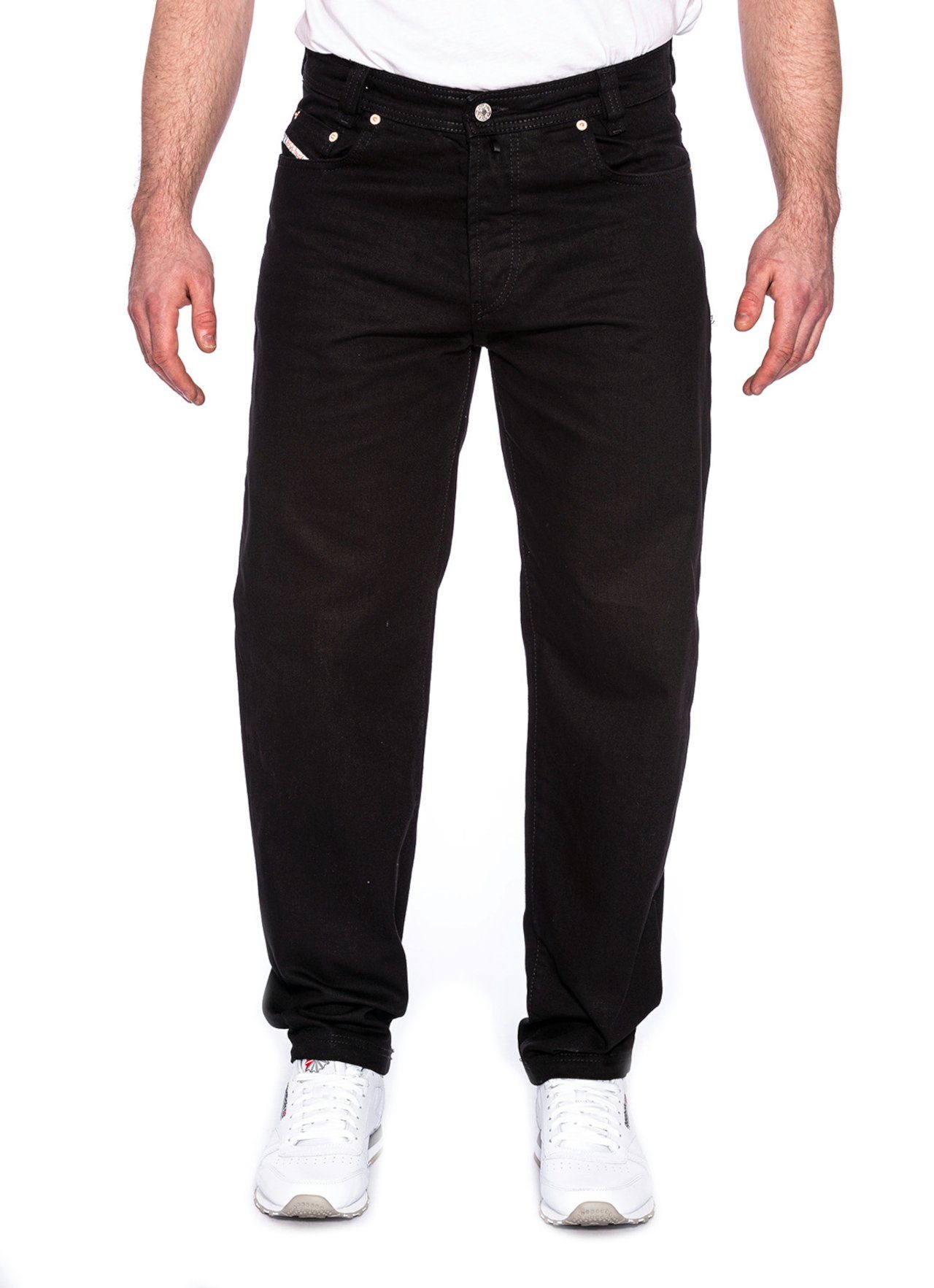 PICALDI Jeans Weite Jeans Zicco 472 Loose Fit, Relaxed Fit Black Black
