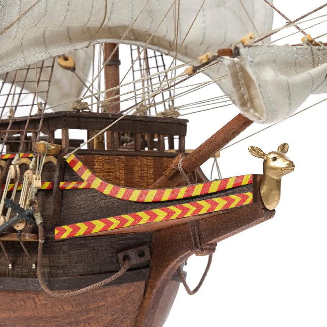 OcCre Modellbausatz Golden Hind Maßstab 1:85 Schiffsbausatz, (Schiff, 2370-tlg., Schiffsbausatz), Made in Europe