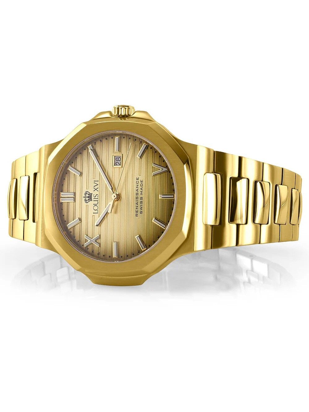 LOUIS XVI Quarzuhr Louis XVI LXVI1600 Herrenuhr Renaissance 40mm 5ATM Louis XVI LXVI1600 Herrenuhr Renaissance 40mm 5ATM