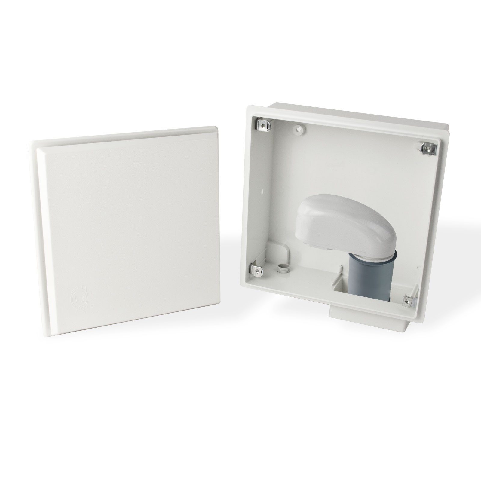 DURGO Dachdurchführung Belüftungsventil DN50 Plus Rohrbelüfter mit Einbaukasten, ABS