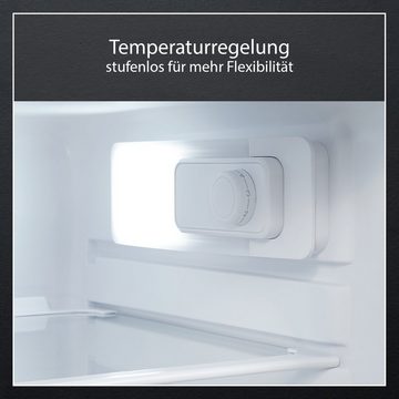 vonReiter Einbaukühlschrank VREVKS08811-040F, 88 cm hoch, vollintegrierbar mit 129 Liter Kühlfachvolumen, Innenbeleuchtung