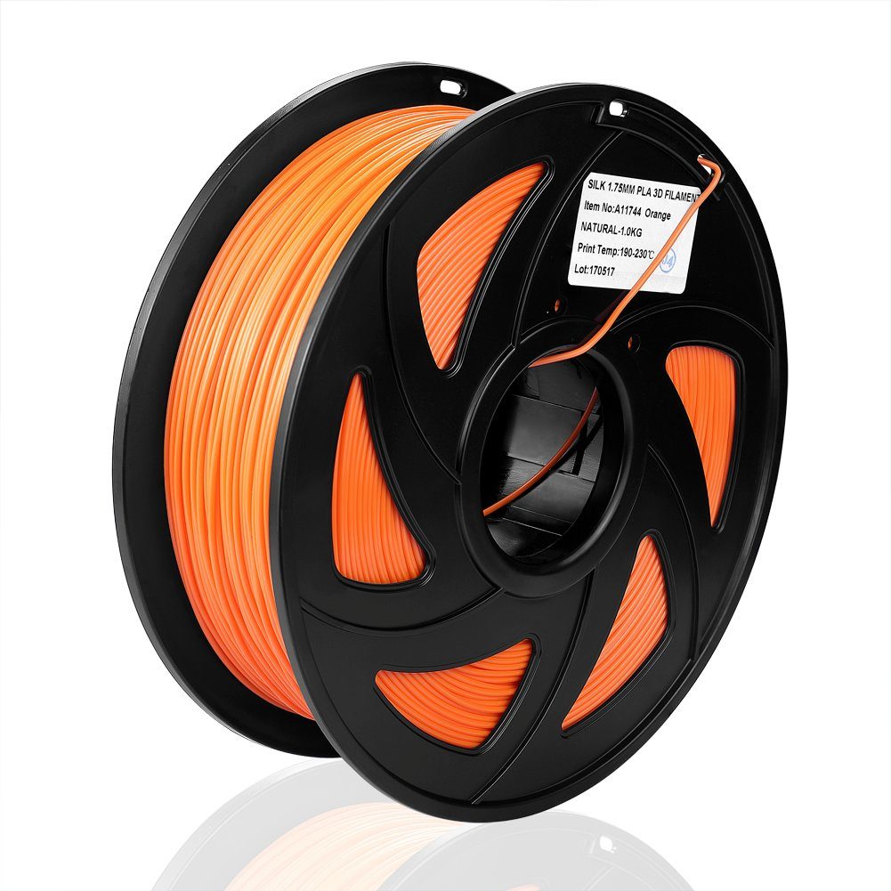 euroharry Filament 3D Drucker Filament PLA+SILK 1,75mm 1KG verschiedene Farben
