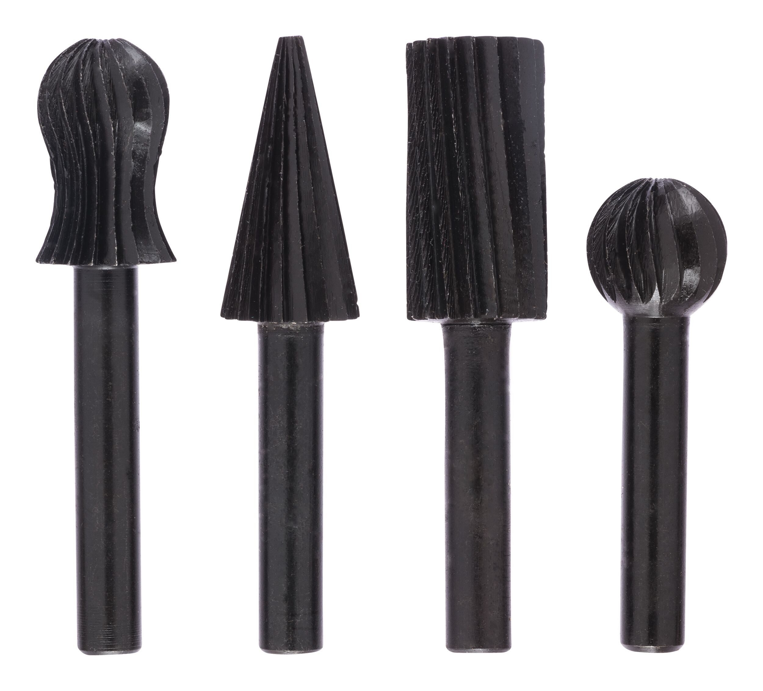 BOSCH Bohrersatz, (3 Teile), Fräserfeilen-Set zum Freihandfräsen 13 mm, 3-teilig