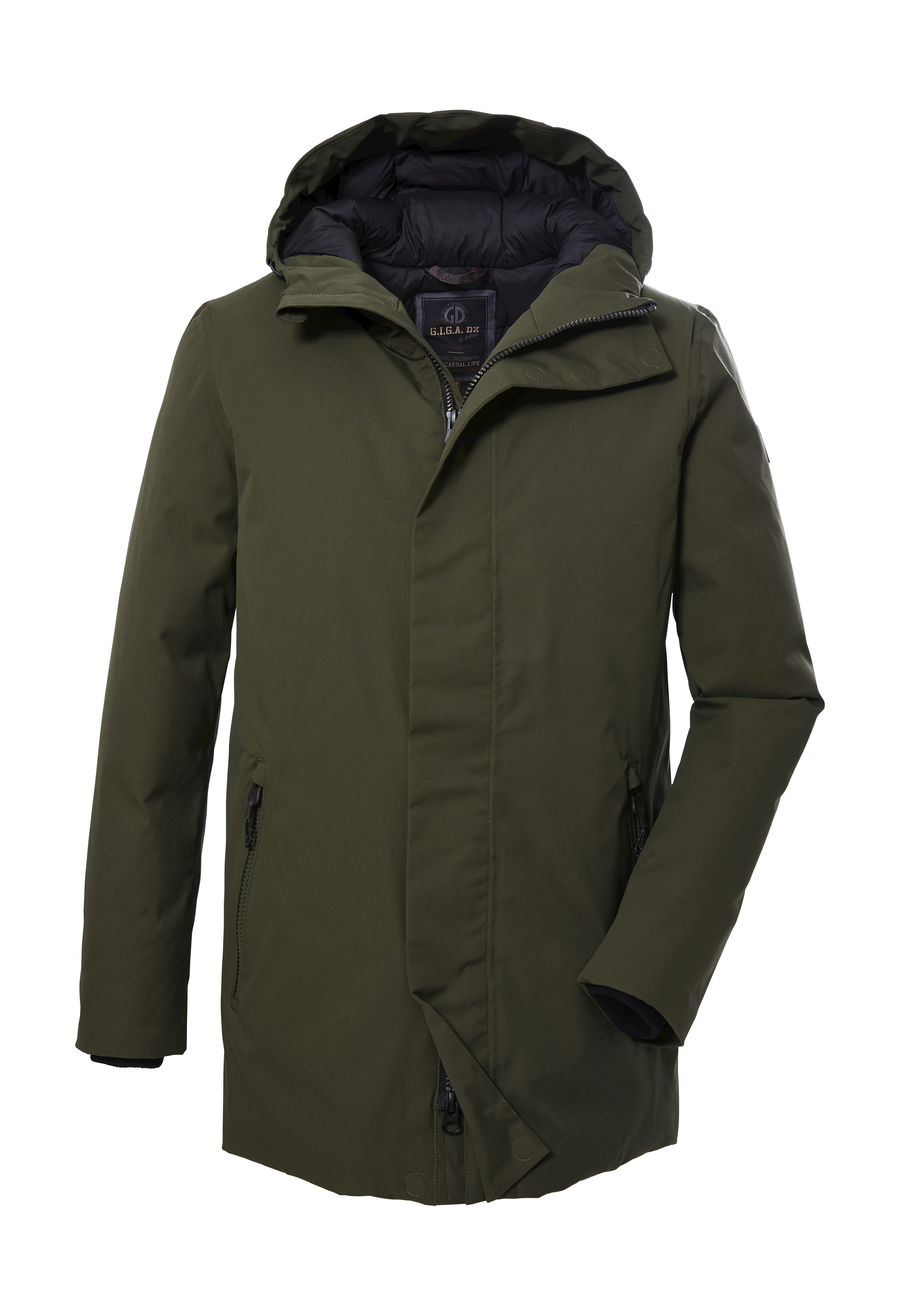 G.I.G.A. DX by killtec Parka GW 4 MN PRK Wasserdichter, atmungsaktiver Winterparka mit regulierbarer Kapuze