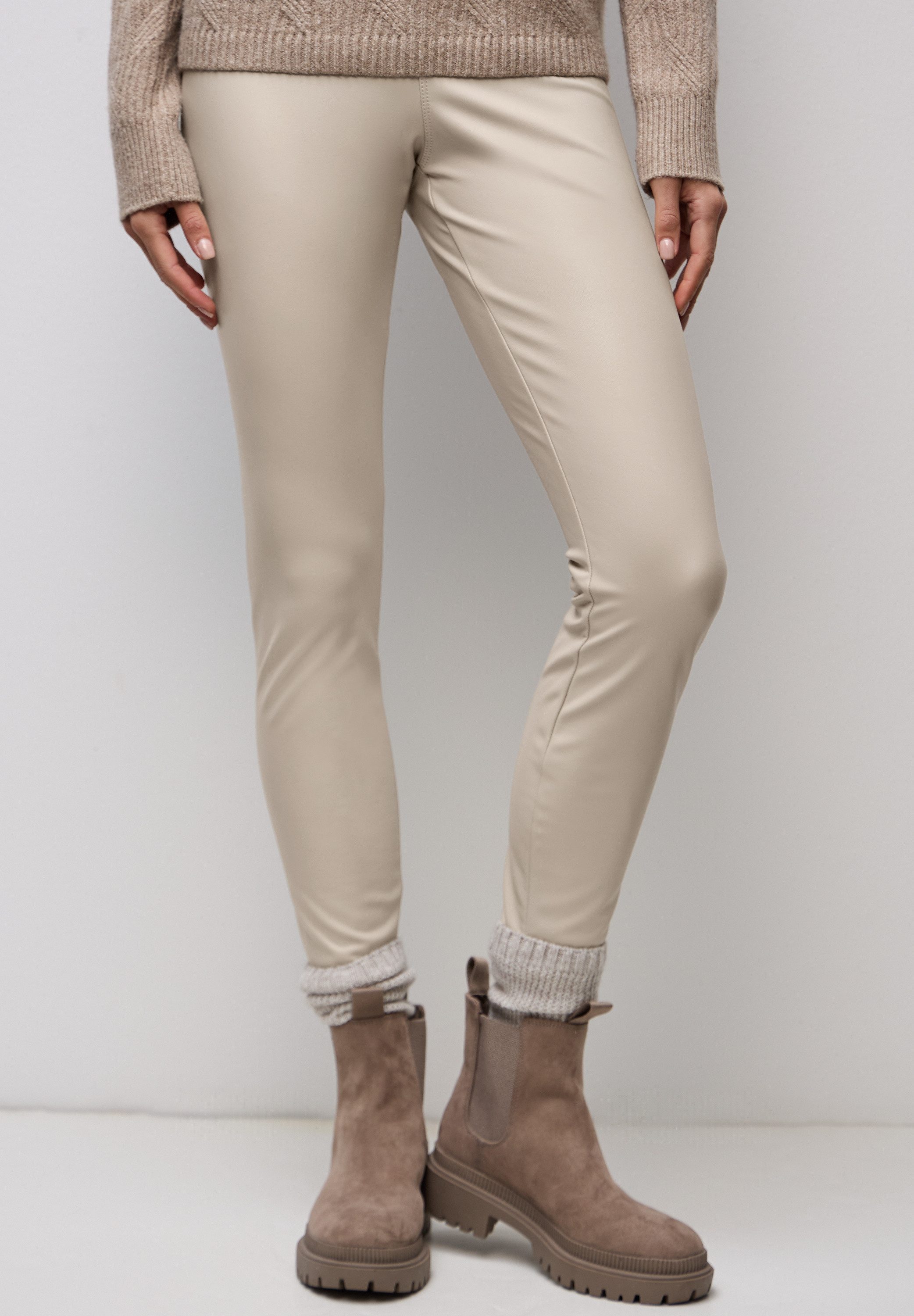 STREET ONE Leggings mit Elastikbund günstig online kaufen